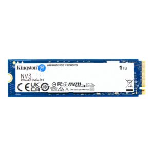 UNIDAD SSD M.2 KINGSTON 1TB (SNV3S/1000G) NV3, PCIE 4.0, NVME, 2280