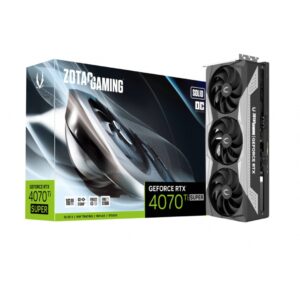 TARJETA DE VIDEO ZOTAC (ZT-D40730RC-10P) RTX 4070TI SUPER SOLID OC,16GB,GDDR6X,16*PCI,3*DP,3*FAN