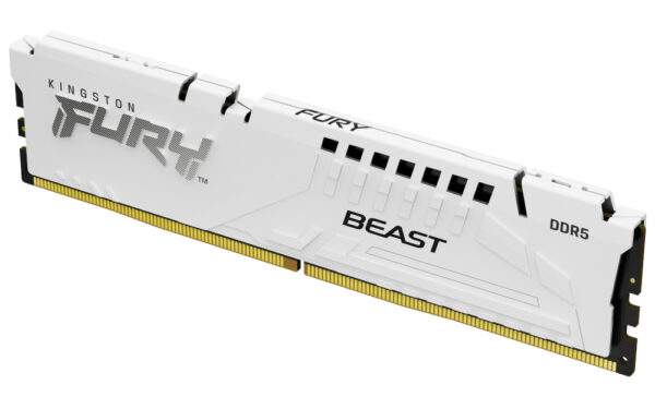 MEMORIA RAM DIMM KINGSTON FURY BEAST XMP 64GB KIT 4 DDR5 5600MTS CL40 BLANCA KF556C40BWK4 64 - Imagen 2