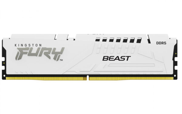 MEMORIA RAM DIMM KINGSTON FURY BEAST XMP 64GB KIT 4 DDR5 5600MTS CL40 BLANCA KF556C40BWK4 64 - Imagen 3